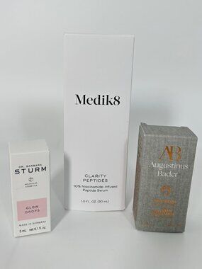 Luxury Skincare Bundle Medik8 + Augustinus Bader + Dr Barbara Sturm Set